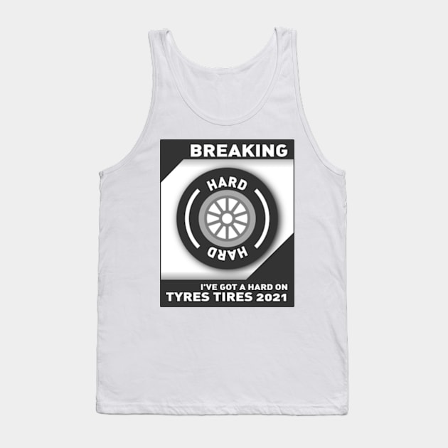 Hard Tire Tyre Tank Top by Worldengine